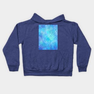 Ice Cold Textured Abstract Kids Hoodie